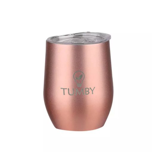 Tumby termosz pohár rose gold